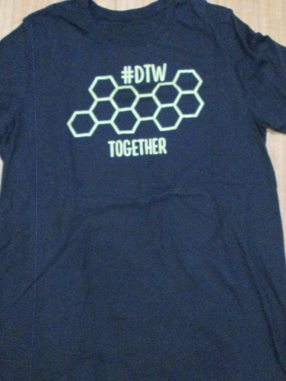 #DTW Together Black T-shirt no tag Medium/Large NEW!